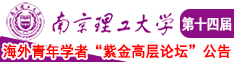 男人桶女人逼香蕉视频南京理工大学第十四届海外青年学者紫金论坛诚邀海内外英才！